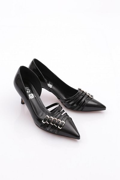 DGN Women's Heeled Shoes Black 6737535