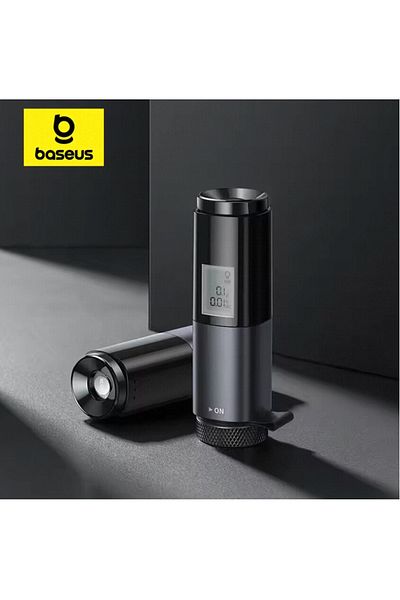 Baseus Black Led Display Automatic Alcohol Tester Professional Breath Alcohol Tester