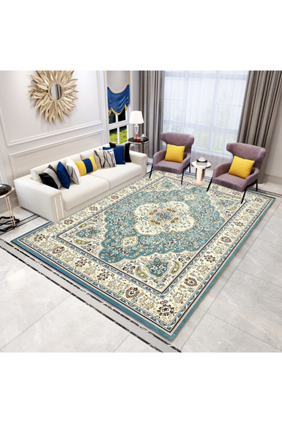 sharpdo Modern Minimalist Bedroom Living Room Carpet