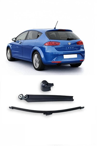 CMEPARTS Seat Leon Mk2 2010-2012 Arka Cam Silecek Kolu Ve Süpürgesi Kapak Tak...