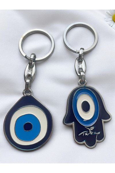 GALATA GIFT Breloc dublu din metal pentru cuplu, iubit, cei mai buni prieteni, cel mai bun prieten, BFF, breloc pentru cuplu