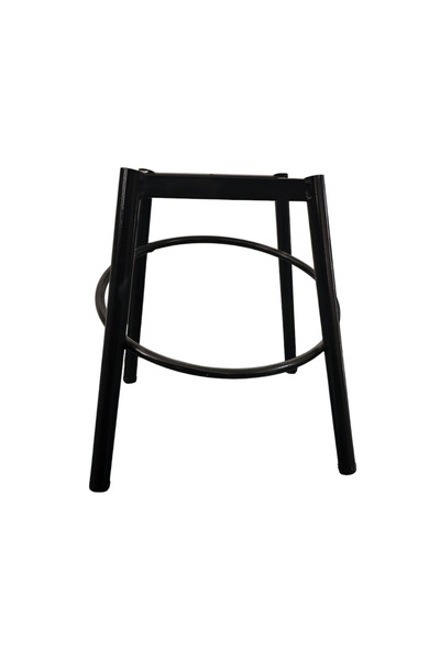 Lina Siyah renk metal sandalye ayağı