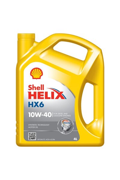 Hys BAKIM SETİ HYUNDAI ACCENT YUMURTA KASA 1.3 1995-2000 + SHELL HELIX HX6 10W40