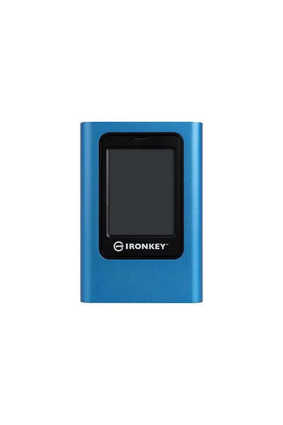 Kingston SSD Extern Kingston IronKey Vault Privacy 80, 960GB, USB 3.2 Gen 1 (Albastru)