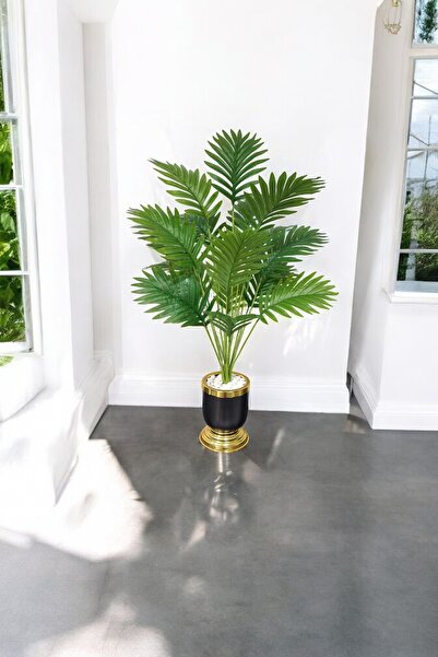 SY Vista Yapay Palmiye - Areka Palmiyesi 18 Adet Yaprak - Doğal Görünüm