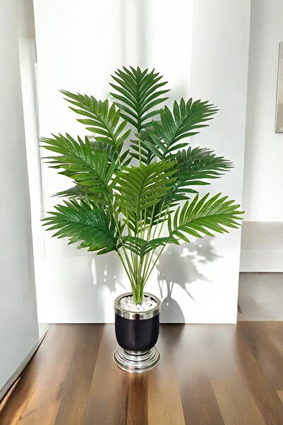 SY Vista Yapay Palmiye - Areka Palmiyesi 18 Adet Yaprak - Doğal Görünüm