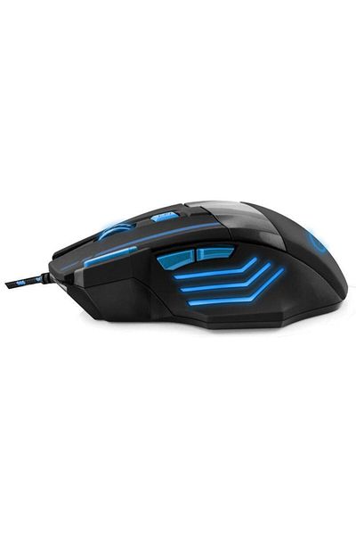ESPERANZA Mouse ESPERANZA Wolf (Black/Blue)