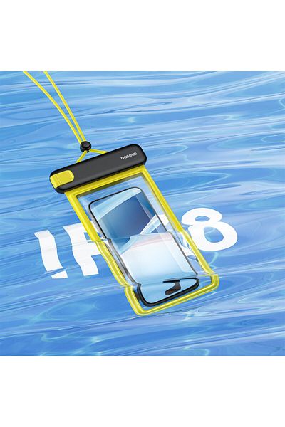 Baseus Tpu Black Waterproof Phone Case Pouch Bag For Iphone 15 14 13 Pro Max Samsung