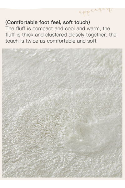 sharpdo Modern Minimalist Style Living Room is Fully Covered with Imitation Cashmere Thickened Carpet