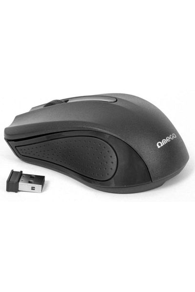 Omega Mouse Wireless Omega OM-419, 1000 DPI, USB (Negru)