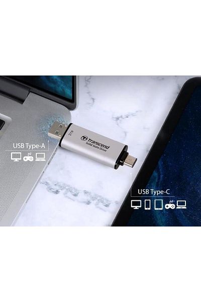 Transcend SSD extern Transcend ESD310S, 512 GB, USB-C 3.2 Gen 2x1
