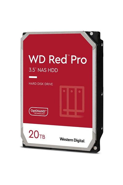 WESTERN DIGITAL HDD Western Digital Red Pro 20TB SATA-III 7200 RPM 512MB