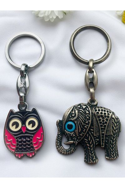 GALATA GIFT Breloc dublu din metal pentru cuplu, iubit, cei mai buni prieteni, cel mai bun prieten, BFF, breloc pentru cuplu