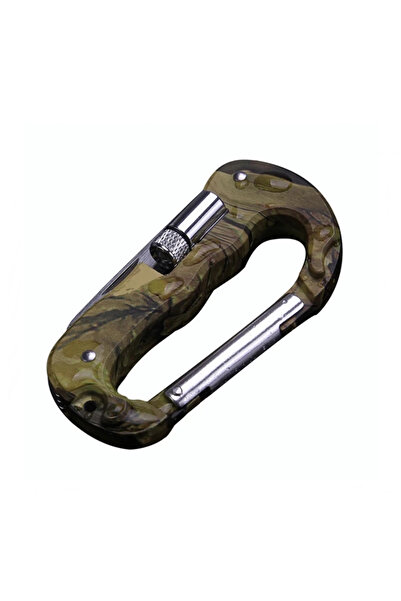 Depox Multifunctional carabiner, IdeallStore, Steel, Camouflage, Aluminum