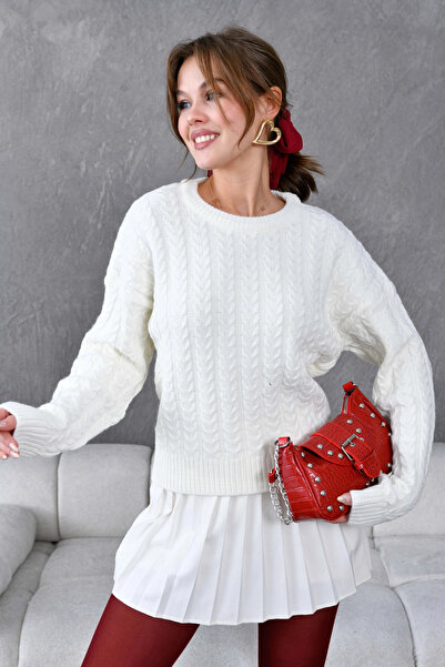 Park Karon Жіночий светр з трикотажною коміром