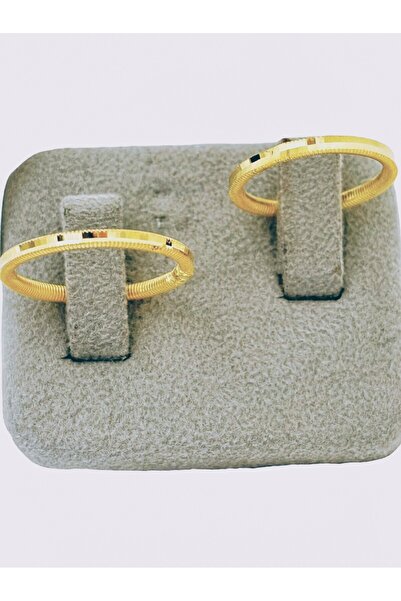 HADDE 925 Ayar Gümüş Altın Kaplama Ajda Yüzük(1 ADET FİYATIDIR)