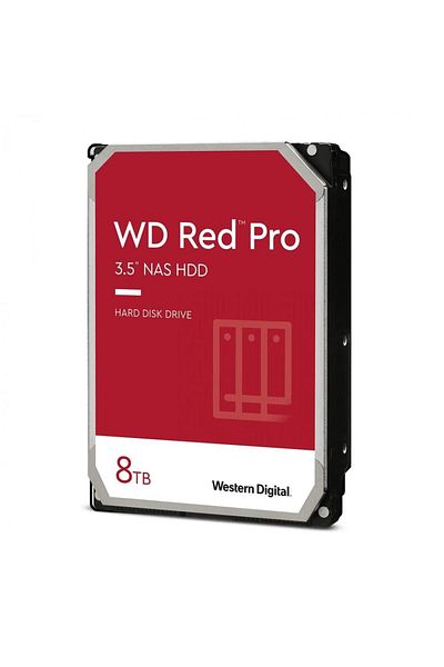 WESTERN DIGITAL HDD Western Digital Red Pro, 8 TB, 7200 rpm, 256 mb, NAS, SATA-III 6 Gbps, 3.5"