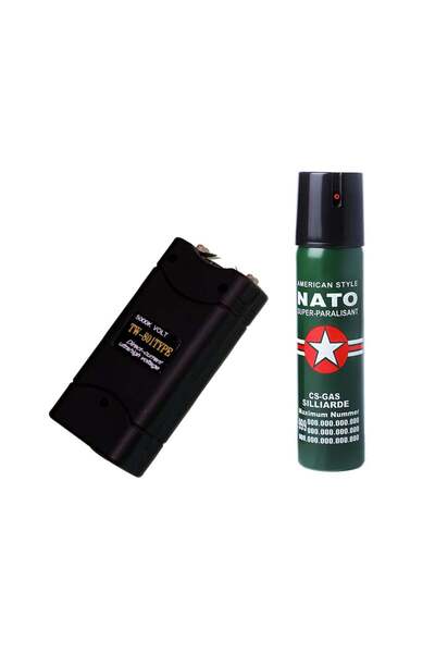 Depox Sada pro sebeobranu, omračující prostředek 800T a sprej NATO 60 ml