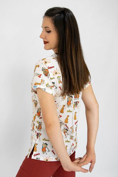 Nur Medikal Giyim Tricou unisex cu tematică epoca de piatră Doctor Asistentă Spital Chirurgie