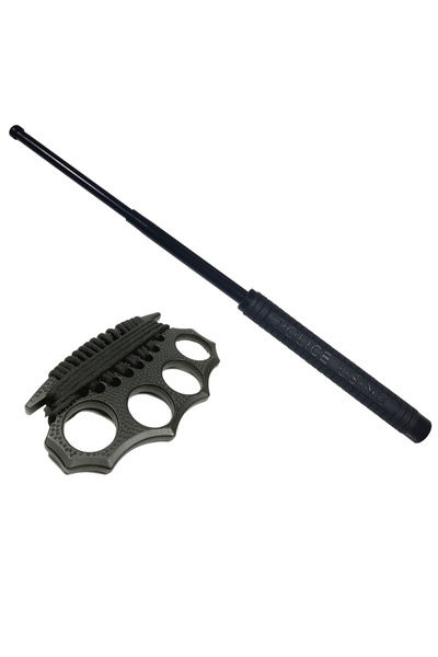 Depox Boxerská sada, model 2019, s tětivou a teleskopickou holí, Police, 50 cm