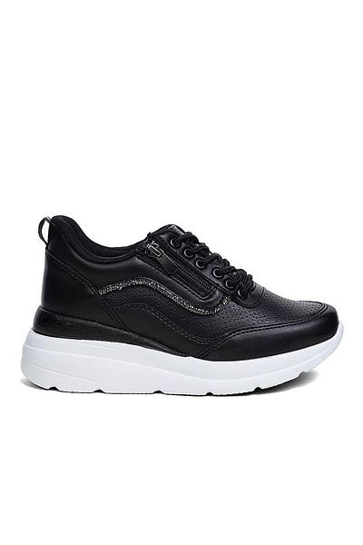 trender Pantofi de damă Flet Zenne 207 negru - alb Un03c207