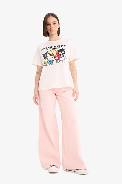 DeFacto Cool Hello Kitty Oversize Mold Back Printed Ad/παπούτσια (E6157AX25SM)