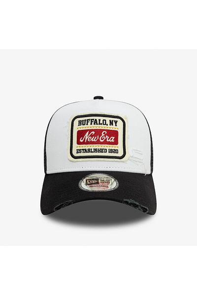 NEW ERA Τι Patch Distressed Unisex Λευκό Καπέλο