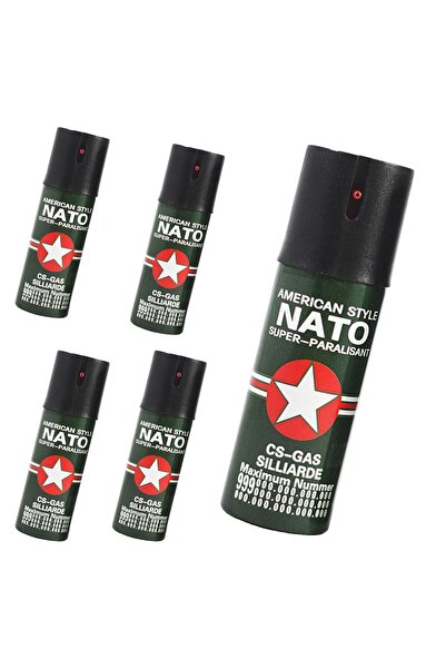 Depox Sada 5 obranných sprejů NATO 60 ml