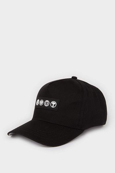 DeFacto Marvel Avengers Label Printed Woven Men's Cap - Baseball & Basketball Themed