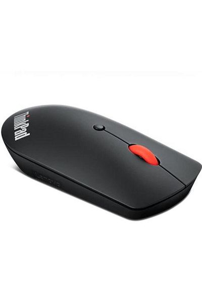 LENOVO Mouse fără fir Lenovo ThinkPad Bluetooth Silent, Bluetooth 5.0 (Negru)