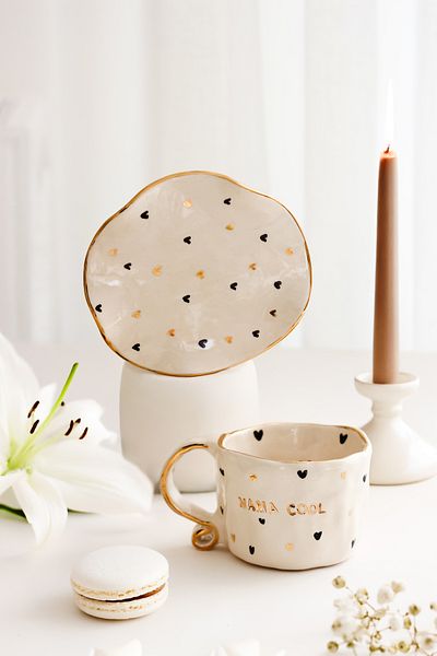 SİNEM YAMAN HOME Mug - Ecru