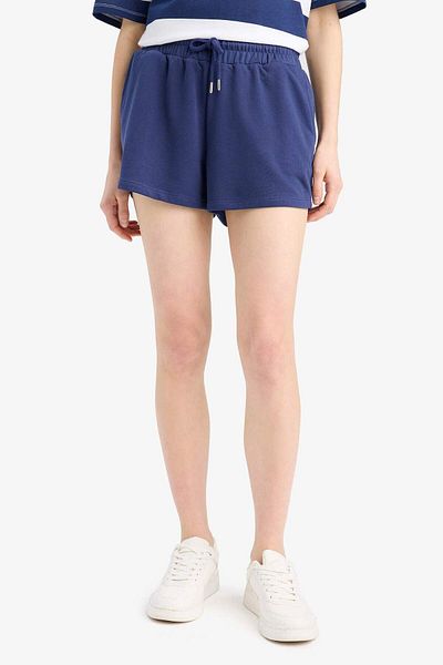 DeFacto Regular Fit Waist Lace up Shorts C7600Ax25Sm