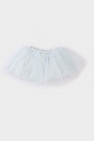 DeFacto Baby Girl Set of 2 Printed Short Sleeve T-Shirt Tutu Skirt E8463A525Sm