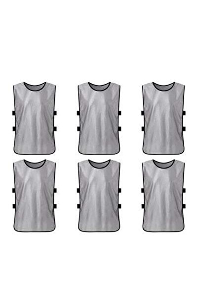 HALAMODO 6 Piece Soccer Pinnies Quick Drying Football Jerseys