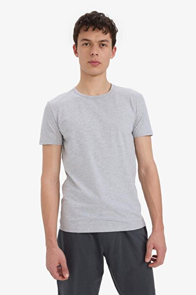 DeFacto Slim Fit Slim Fit Crew Neck Top L4885Az25Sp