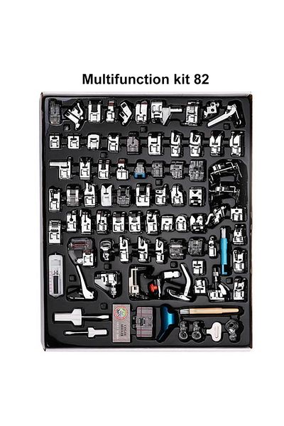 Choice Press foot 82pcs 11-82pcs/Set Sewing Machine Presser Foot Press For Brother Singer Kit Braiding Blin