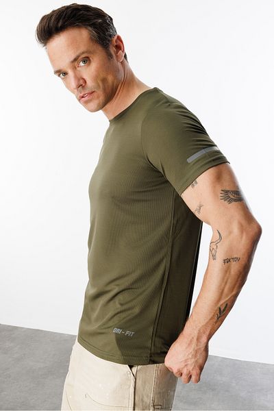 GENIUS STORE Men's Moisture Wicking Quick Dry Athletic Technical Performance Sports T-Shirt Drifit-Kisakolnew