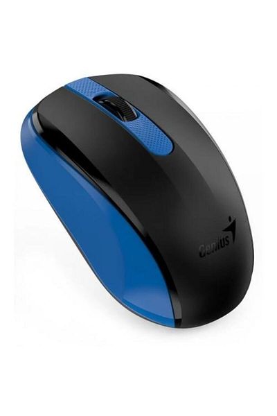 GENIUS Mouse Genius, NX-8008S, PC sau NB, wireless, 2.4GHz, optic, 1200 dpi, butoane/scroll 3/1, Albastru