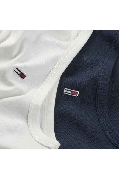 Tommy Hilfiger Slim 2-Piece Undershirt with Brand Logo