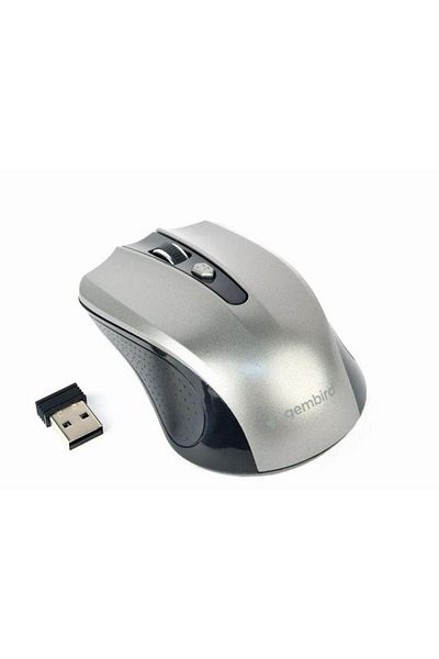 Gembird Mouse wireless optic Gembird MUSW-4B-04-BG, 1600 DPI, nano USB (Negru/gri)