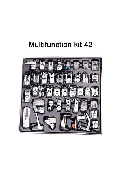 Choice Press foot 42pcs 11-82pcs/Set Sewing Machine Presser Foot Press For Brother Singer Kit Braiding Blin