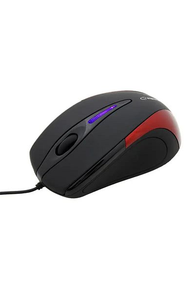 ESPERANZA Mouse optic ESPERANZA Sirius, Negru/Rosu