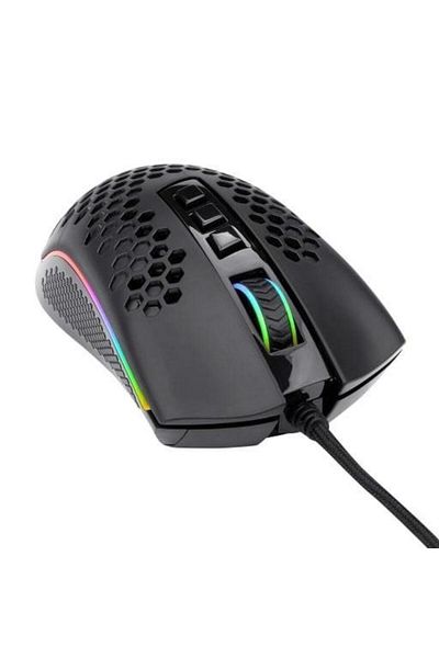 REDRAGON Mouse Gaming Redragon Storm Elite, iluminat RGB, USB (Negru)