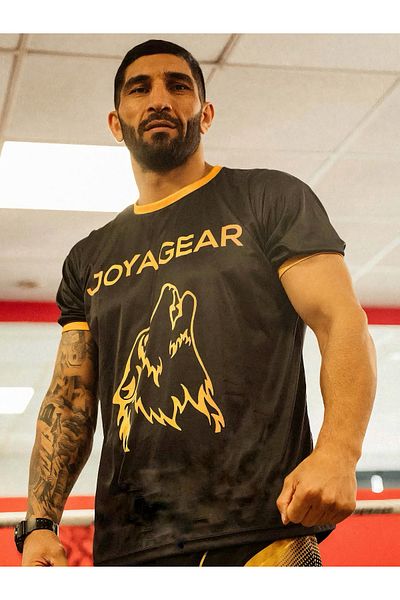 Joya Mma Kick Boxing Muay Thai Black Training T-Shirt T-Shirt