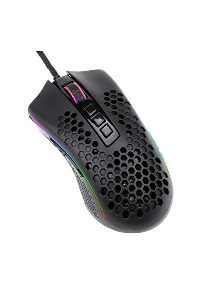 REDRAGON Mouse Gaming Redragon Storm, USB, iluminat RGB (Negru)