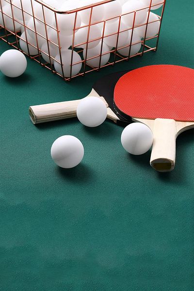 Beatitude 10Pcs Ping Pong Balls - Table Tennis Racket Ball and Badminton Supplies for Outdoor and Indoor Sports
