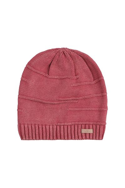 Nordbron 1133C032 Stripe Patterned Men's Red Beret 100413301