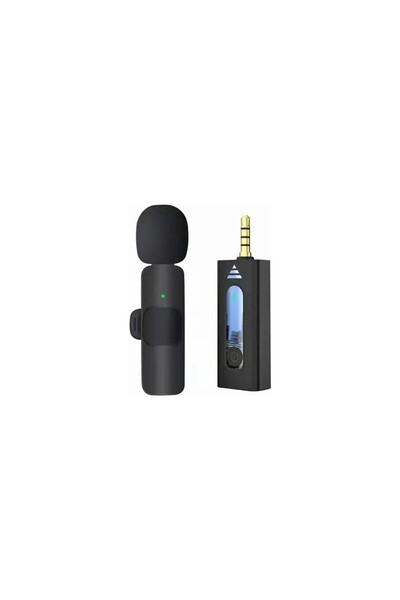 Daytona K35-1 Wireless Ergonomik Tak Çalıştır Jak Audio Android Telefon Araç Uyumlu Mikrofon