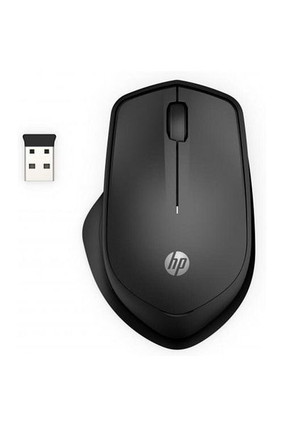HP Mouse Wireless Optic HP 280 Silent, USB (Negru)