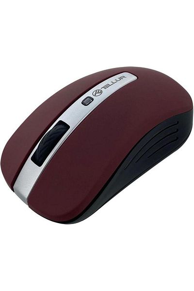 TELLUR Mouse Wireless Optic Tellur Basic, USB, 1600 DPI (Rosu)